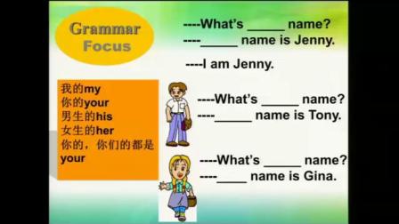 《Unit 1 My name’s Gina - Section A Grammar focus 3a—3c》人教版英语七上-河北-高瑞颖